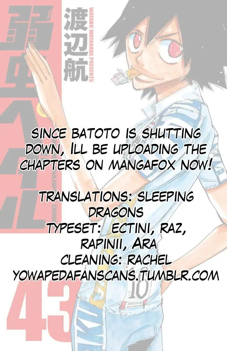 Yowamushi Pedal Chapter 368 17